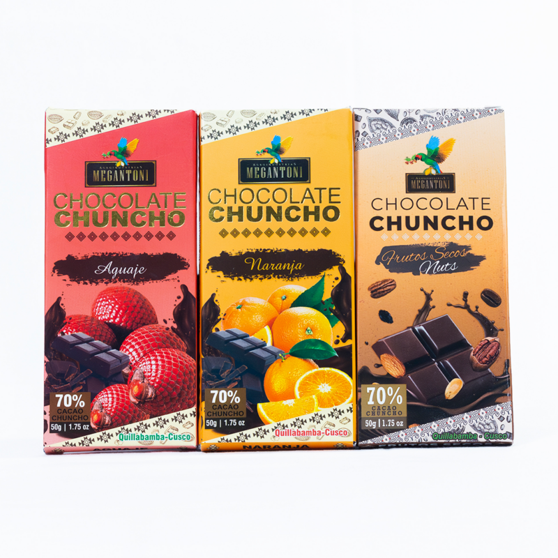 Chocolate 70% con Frutas Variadas - Imagen 2